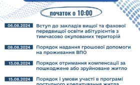 Запрошуємо внутрішньо переміщених осіб на онлайн заходи